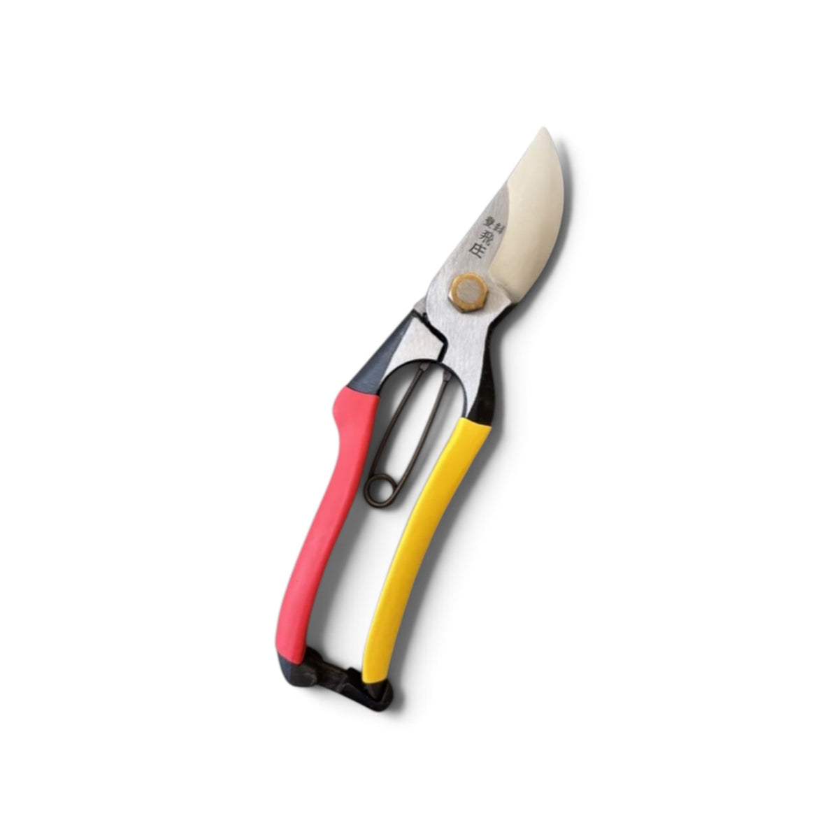Tobisho Professional Pruning Secateurs Total Length & Blade: 200mm/ 64mm High-Grade Japanese Carbon Cutlery Steel [Machine-Forged & Hand-Finished / Hollow Ground Back / Twisted Blade / Screw Joint / Full-Size Ergonomic Geometry]