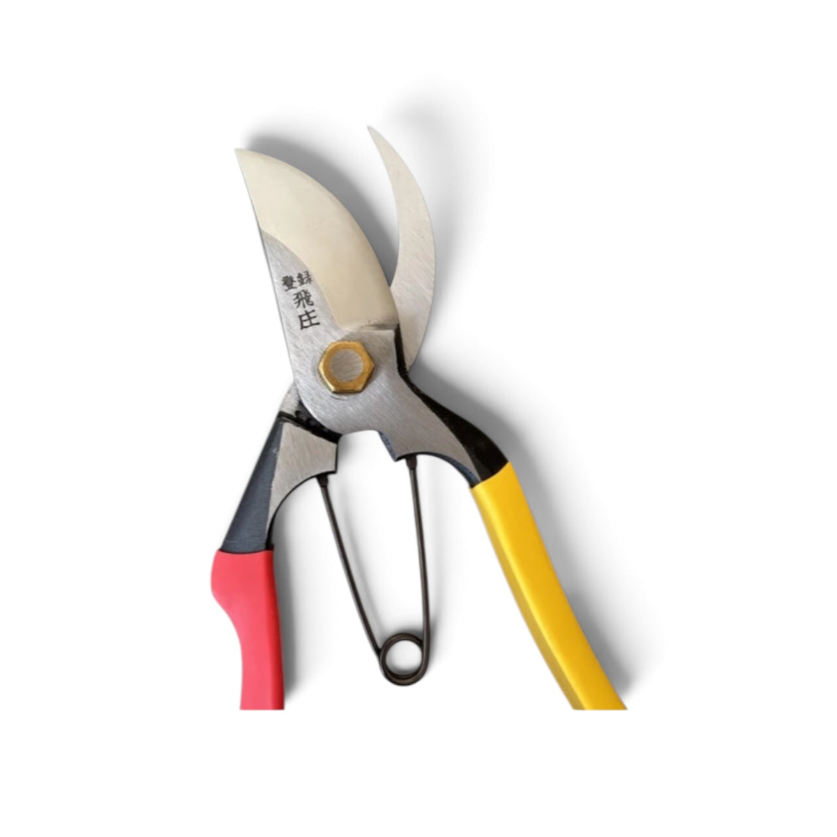 Tobisho Professional Pruning Secateurs Total Length & Blade: 200mm/ 64mm High-Grade Japanese Carbon Cutlery Steel [Machine-Forged & Hand-Finished / Hollow Ground Back / Twisted Blade / Screw Joint / Full-Size Ergonomic Geometry]