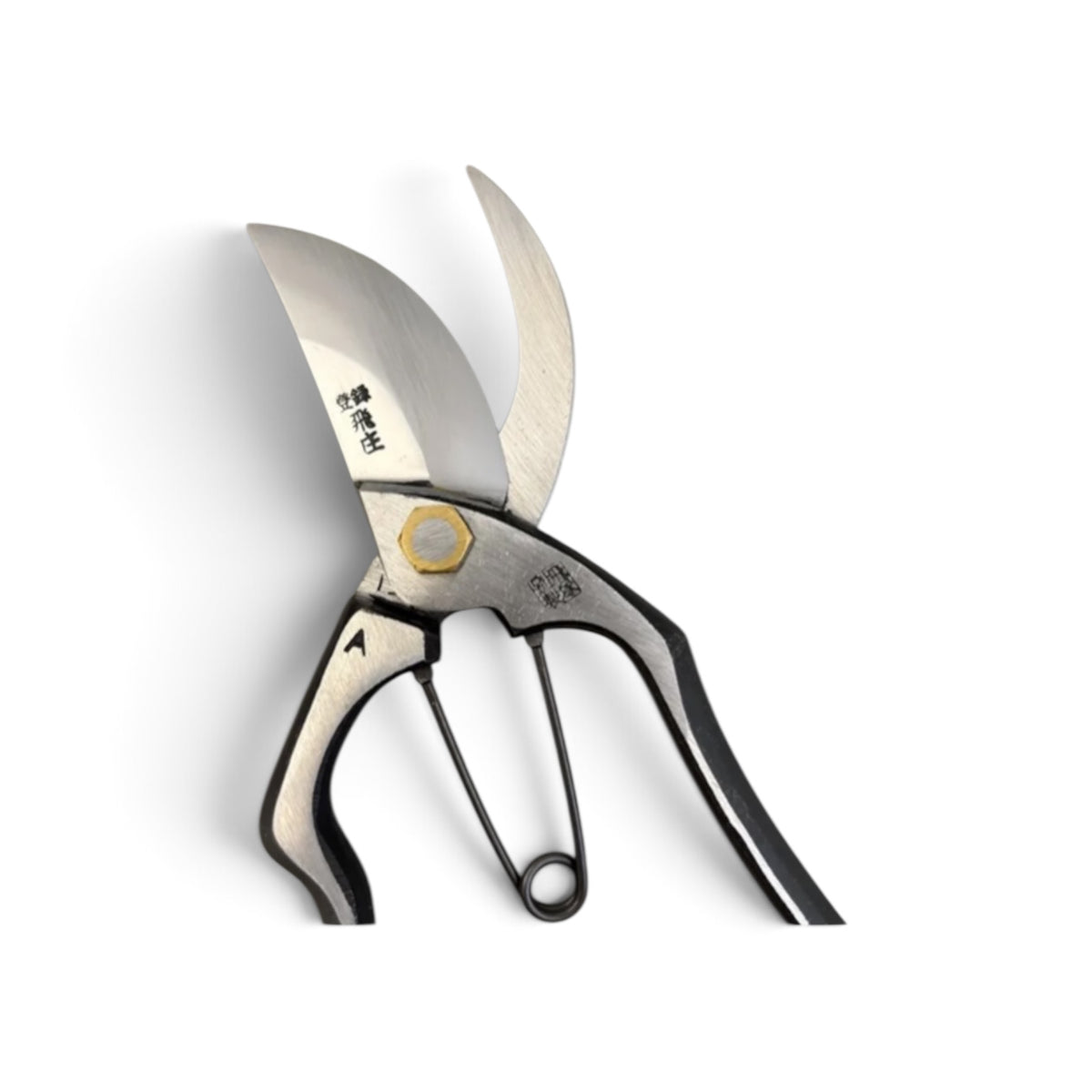 Tobisho Professional Pruning Secateurs Yasuki Laminated Steel Total Length & B: 225mm/75mm [Machine-Forged & Hand-Finished with Laminated construction /Hollow Ground Back / Twisted Blade / Screw joint / Extra Leverage Geometry]