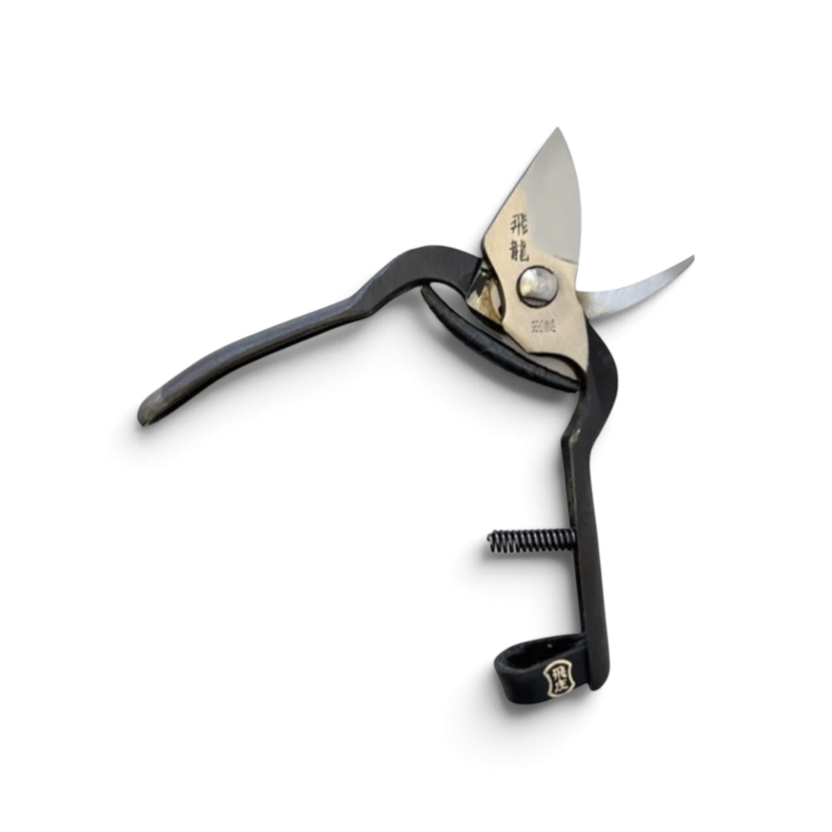 Tobisho Ultimate Masterpiece Pruning Secateurs Custom Hiryu-Type Total Length & Blade :190mm/57mm Yasuki Special Cutlery Steel [Traditional Hand Forged from Scratch / Master Hand-Forged /  Hollow Ground Back / Twisted Blade / Screw Joint]