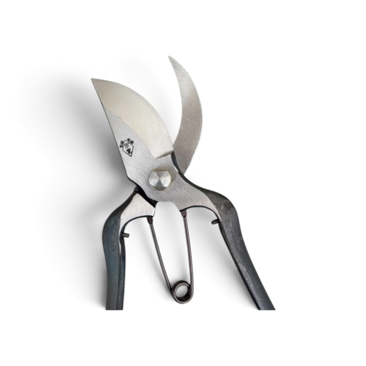 Sokan Pruning Secateurs Large Model Total Length & Blade: 225mm/73mm High-Grade Japanese Carbon Cutlery Steel [Traditional Hand Forged from Scratch / Hollow Ground Back / Twisted Blade / Screw Joint / High-Leverage Geometry]