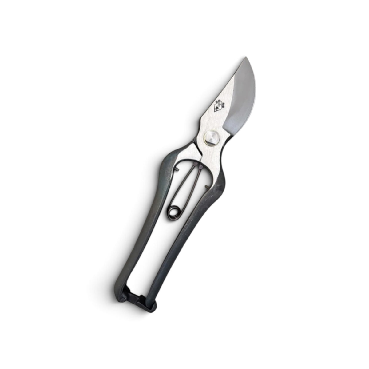 Sokan Pruning Secateurs Large Model Total Length & Blade: 225mm/73mm High-Grade Japanese Carbon Cutlery Steel [Traditional Hand Forged from Scratch / Hollow Ground Back / Twisted Blade / Screw Joint / High-Leverage Geometry]