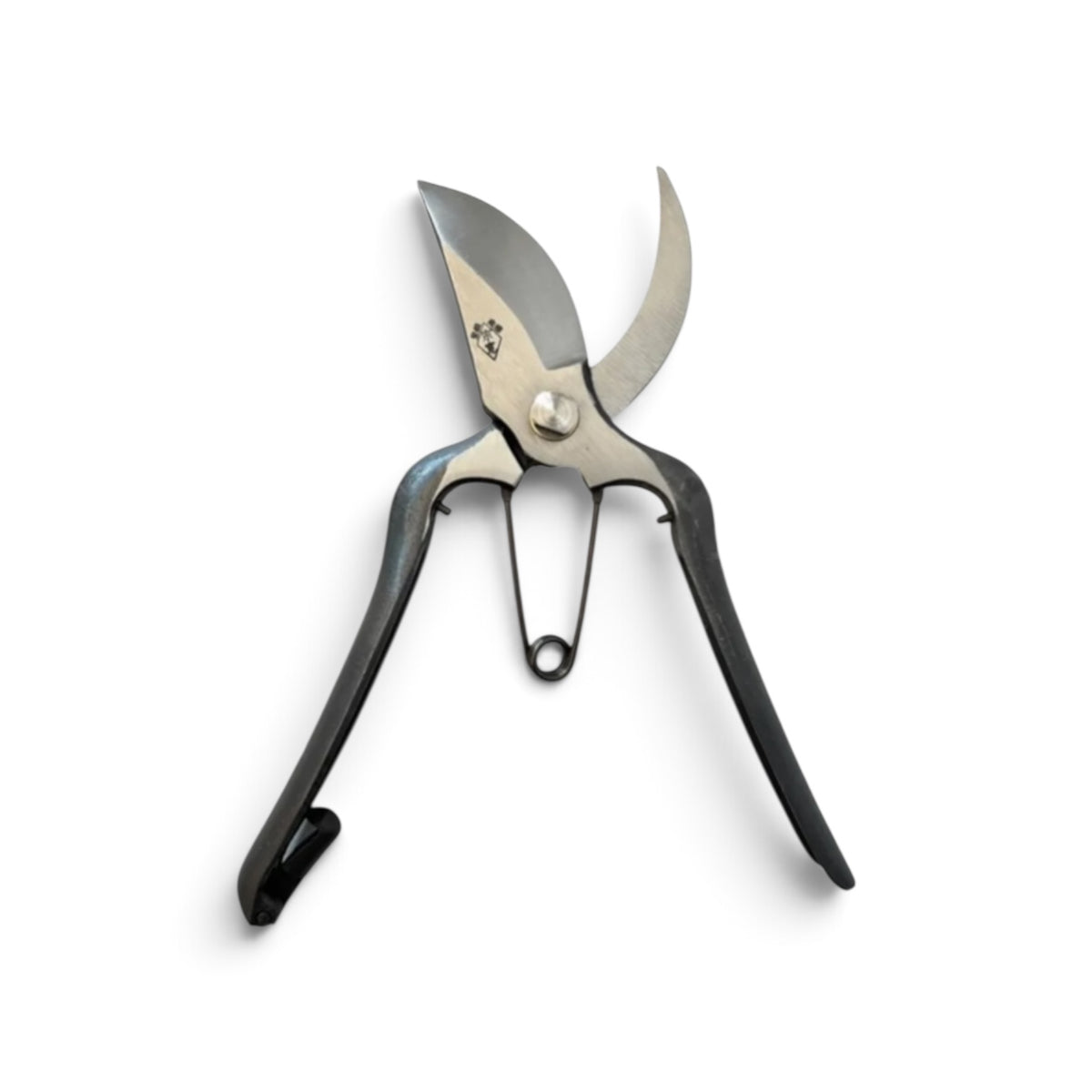 Sokan Pruning Secateurs Large Model Total Length & Blade: 225mm/73mm High-Grade Japanese Carbon Cutlery Steel [Traditional Hand Forged from Scratch / Hollow Ground Back / Twisted Blade / Screw Joint / High-Leverage Geometry]