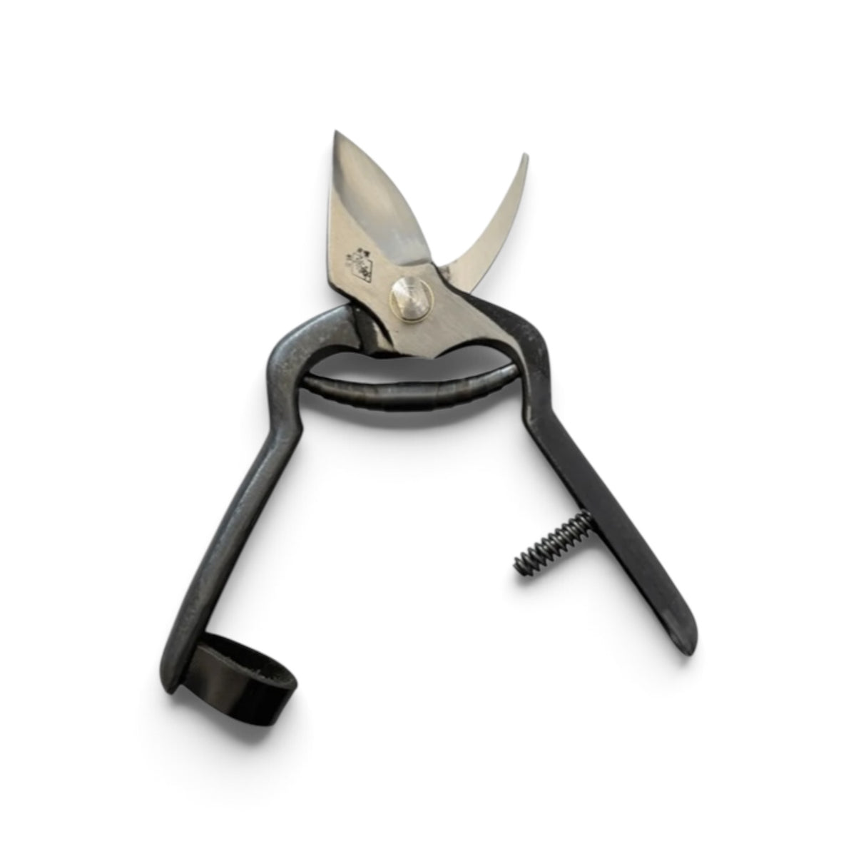 Sokan Pruning Secateurs Tsugaru-Type Total Length & Blade:195mm/56mm Premium High-Carbon Japanese Cutlery Steel [Traditional Hand-Forged from Scratch / Hollow Ground Back / Twisted Blade / Screw Joint /Tsugaru Orchard Geometry]