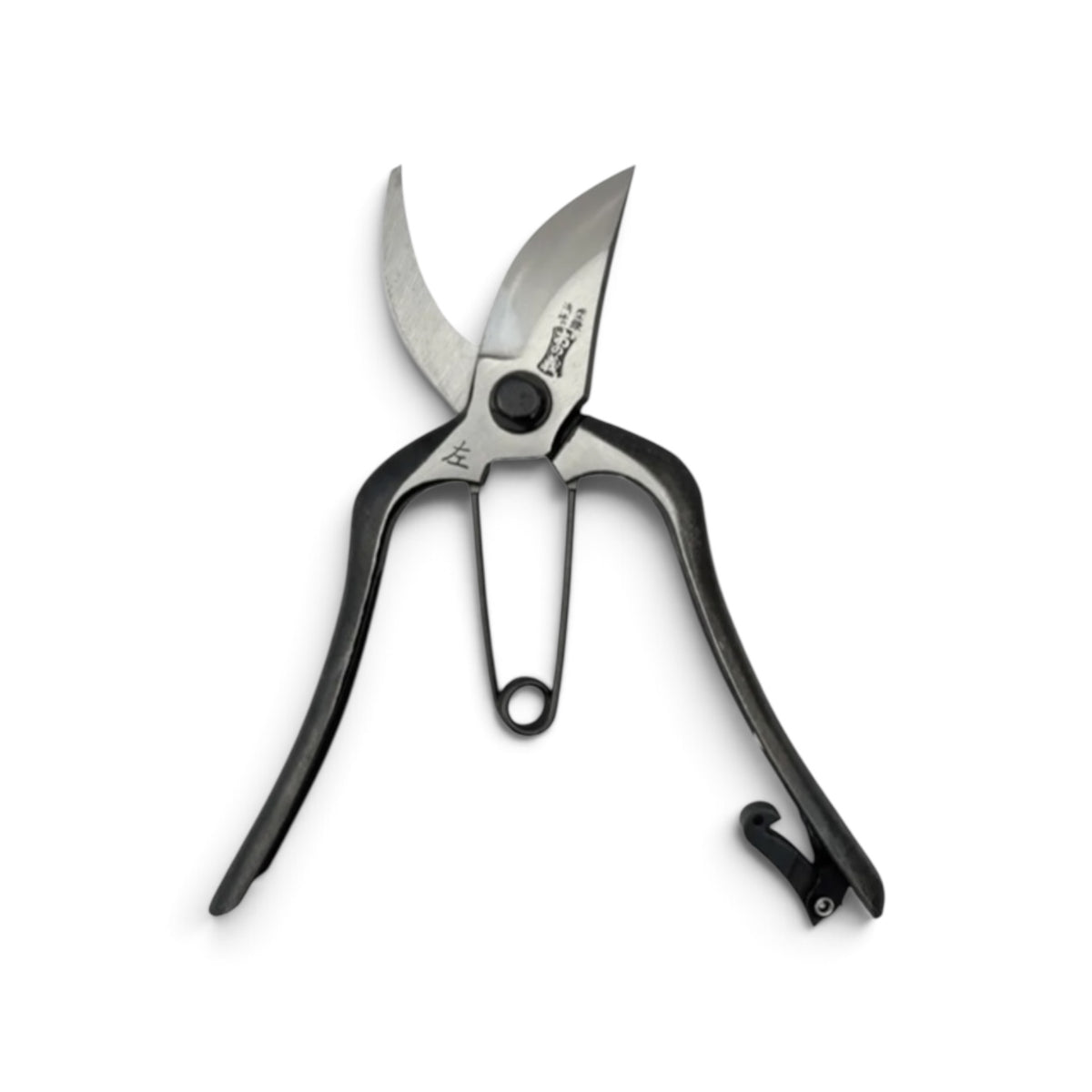 Onoyoshi  Pruning Secateurs Left-Handed Model Total Length & Blade: 200mm/63mm Japanese High-Carbon Cutlery Steel [Traditional Hand Forged from Scratch / Hollow Ground Back / Twisted Blade / Screw Joint]
