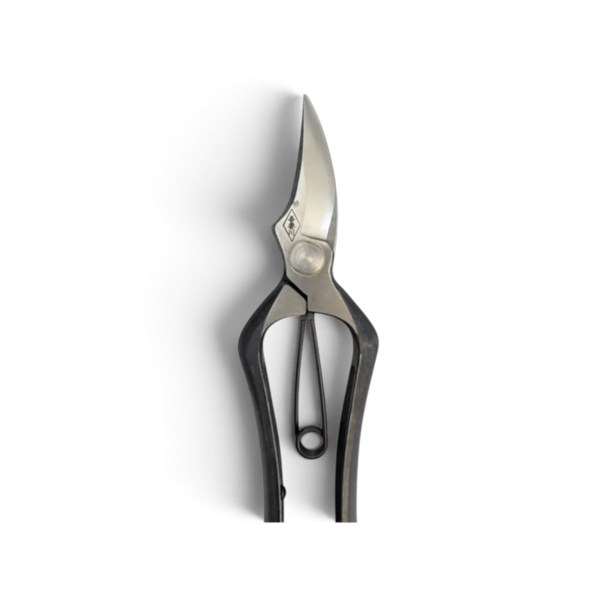 Azumagawa Hybrid Pruning & Bud Trimming Shears Total Length & Blade: 185mm/60mm Weight: Approx. 180g | Premium Japanese Carbon Cutlery Steel [Traditional Hand Forged from Scratch / Hollow Ground Back / Twisted Blade / Screw Joint / Bottom Spring Lock]