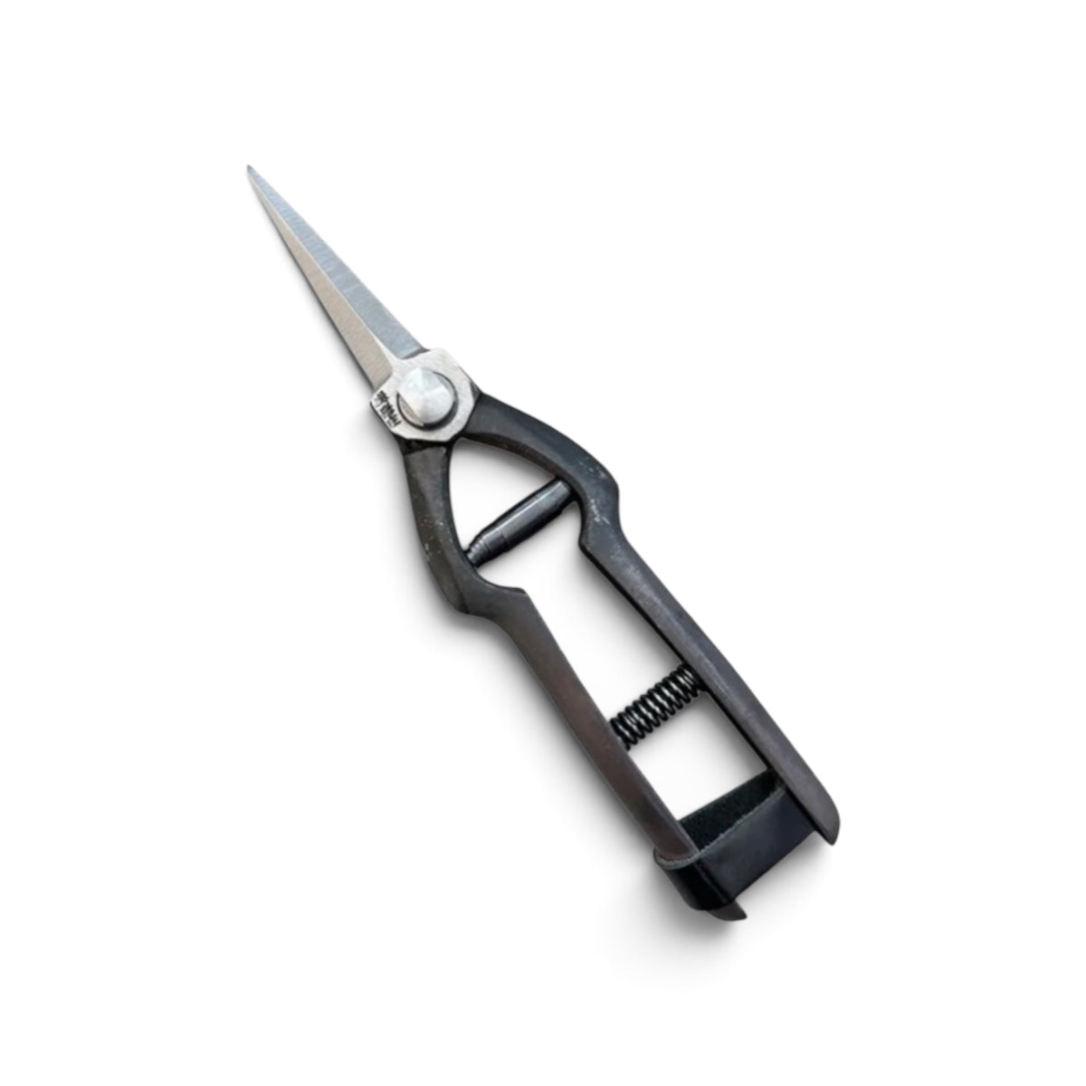 Tobisho Special Deluxe Bud Trimming Scissors Double-Edged Total Length & Blade: 205mm/69mm Weight: 210g High Carbon Cutlery Steel [Traditional Hand Forged from Scratch  / Dual-Spring System /Hollow Ground Back / Twisted Blade / Screw Joint]