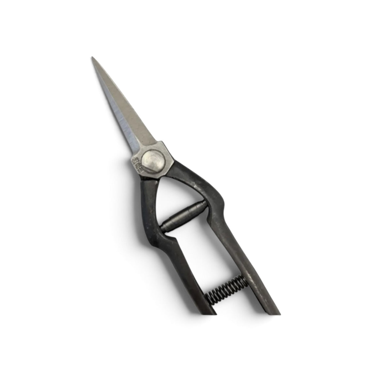 Tobisho Special Deluxe Bud Trimming Scissors Double-Edged Total Length & Blade: 205mm/69mm Weight: 210g High Carbon Cutlery Steel [Traditional Hand Forged from Scratch  / Dual-Spring System /Hollow Ground Back / Twisted Blade / Screw Joint]