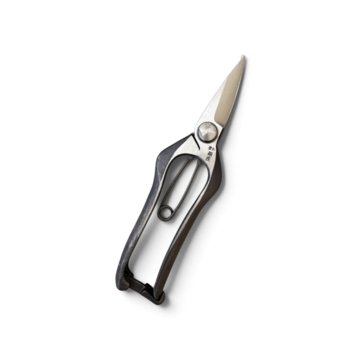 Tobisho Hybrid Pruning & Bud Trimming Scissors Total Length&Blade :185mm/60mm Weight: 170g | High Carbon Steel [Traditional Hand Forged from Scratch / Hollow Ground Back / Twisted Blade / Screw Joint / Bottom Lock]