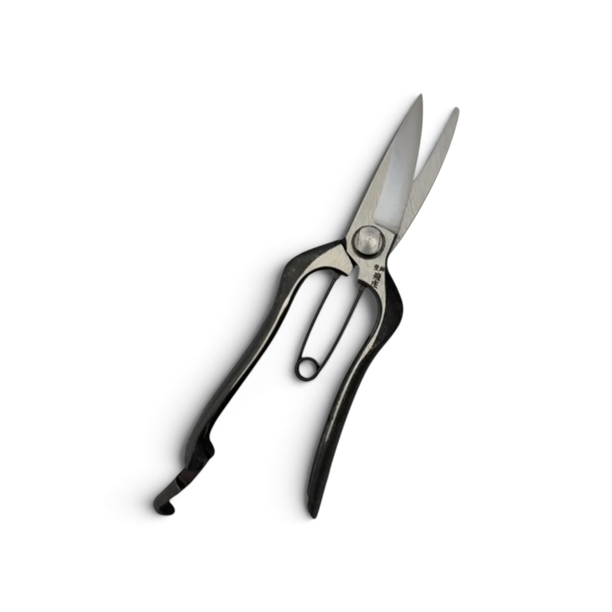Tobisho Hybrid Long-Blade Pruning & Bud Scissors Total Length & Blade: 205mm/72mm Weight: 200g | High Carbon Steel [Traditional Hand Forged from Scratch / Hollow Ground Back / Twisted Blade / Screw Joint / Bottom Lock]