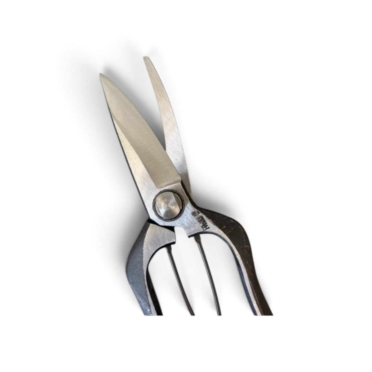 Tobisho Hybrid Long-Blade Pruning & Bud Scissors Total Length & Blade: 205mm/72mm Weight: 200g | High Carbon Steel [Traditional Hand Forged from Scratch / Hollow Ground Back / Twisted Blade / Screw Joint / Bottom Lock]