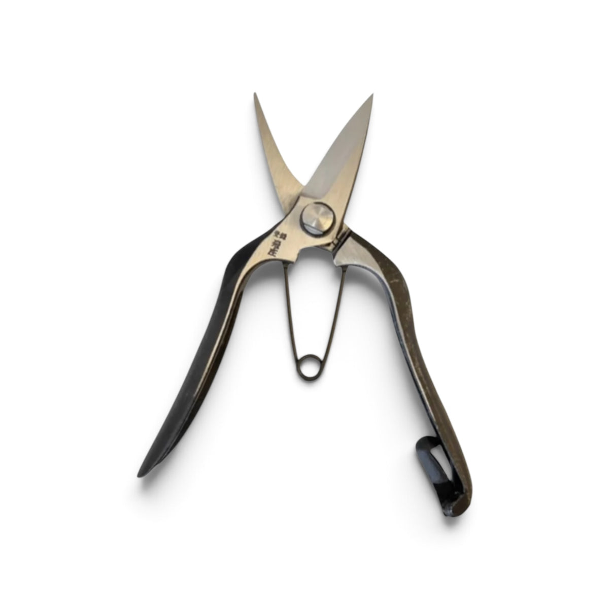 Tobisho Left-Handed Hybrid Pruning & Bud Scissors Total Length &Blade: 185mm/60mm Weight: 170g | High Carbon Steel [Traditional Hand Forged from Scratch / Hollow Ground / Twisted Blade / Screw Joint / Bottom Lock]