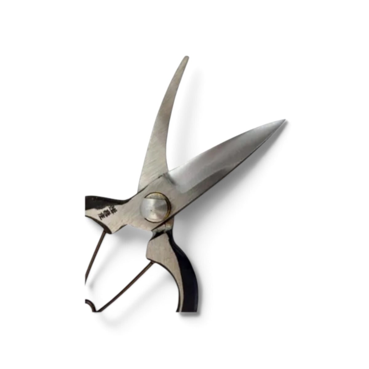 Tobisho Left-Handed Hybrid Long-Blade Pruning & Bud Scissors Total Length & Blade 205mm/74mm Weight: 200g | High Carbon Steel [Traditional Hand Forged from Scratch / Hollow Ground / Screw Joint / Twisted Blade / Bottom Lock]