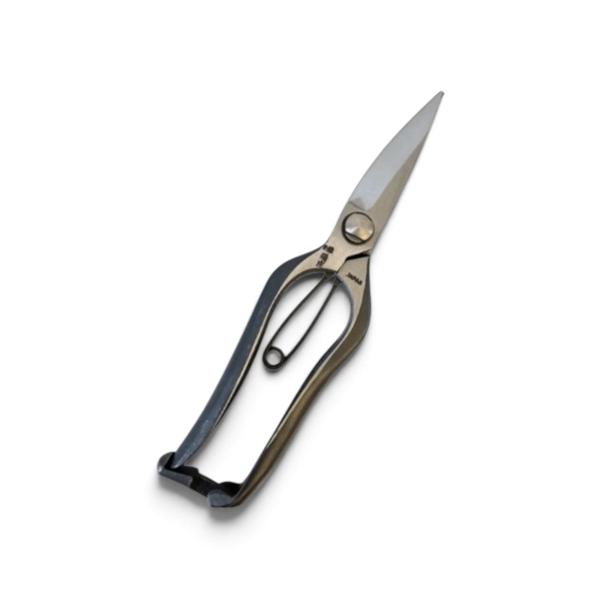Tobisho Left-Handed Hybrid Long-Blade Pruning & Bud Scissors Total Length & Blade 205mm/74mm Weight: 200g | High Carbon Steel [Traditional Hand Forged from Scratch / Hollow Ground / Screw Joint / Twisted Blade / Bottom Lock]