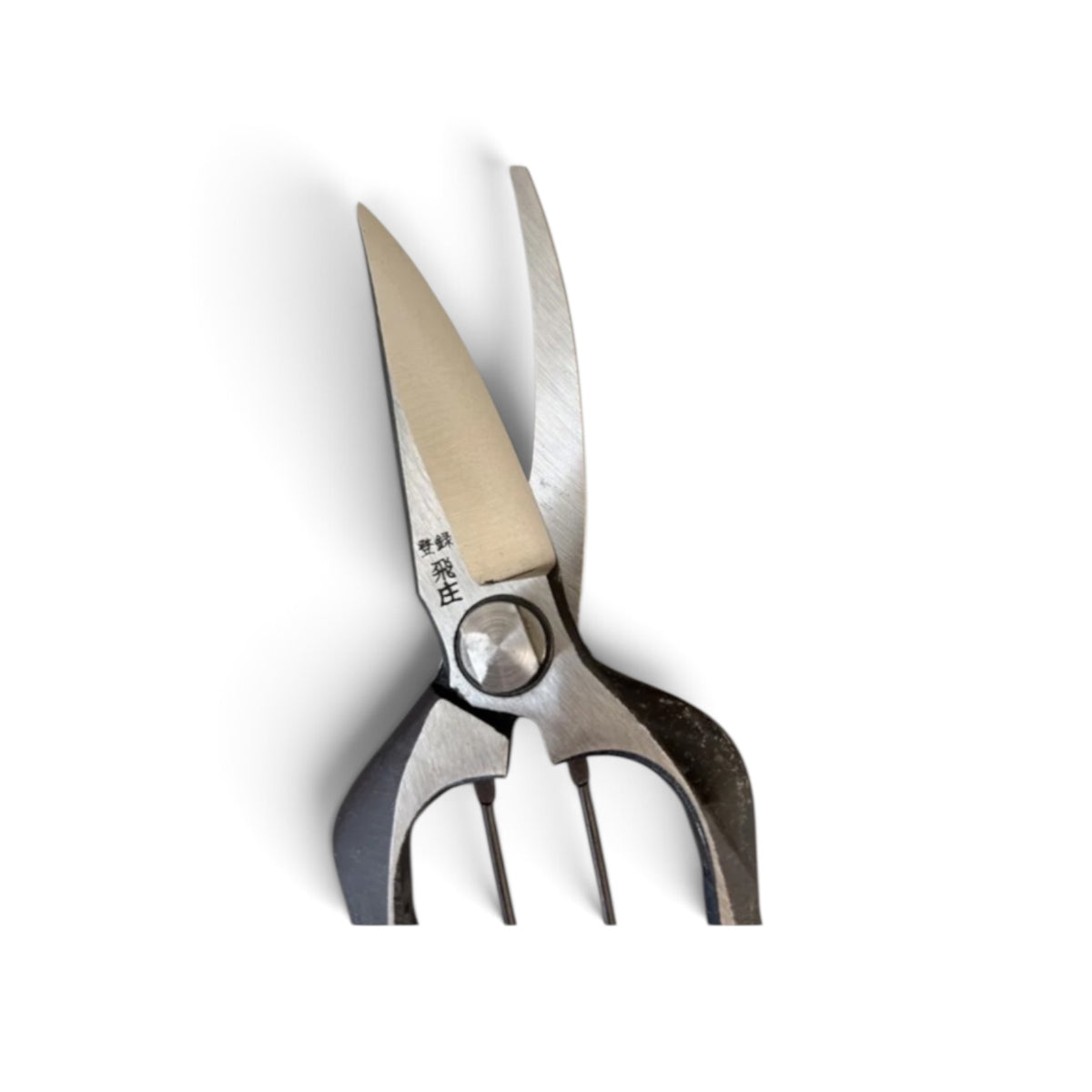 Tobisho Single-Edged Bud Trimming Scissors Total Length & Blade 200mm/73mm Weight: 200g | High Carbon Steel [Traditional Hand Forged from Scratch / Hollow Ground Back / Twisted Blade / Screw Joint / Bottom Lock]