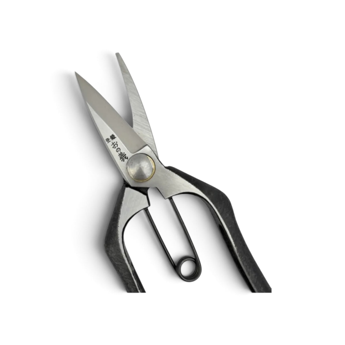 Onoyoshi Hybrid Pruning & Bud Trimming Scissors Total Length & Blade 180mm/62mm Weight: 200g | High Carbon Steel [Traditional Hand Forged from Scratch / Hollow Ground Back  / Twisted Blade / Screw Joint / Bottom Lock]