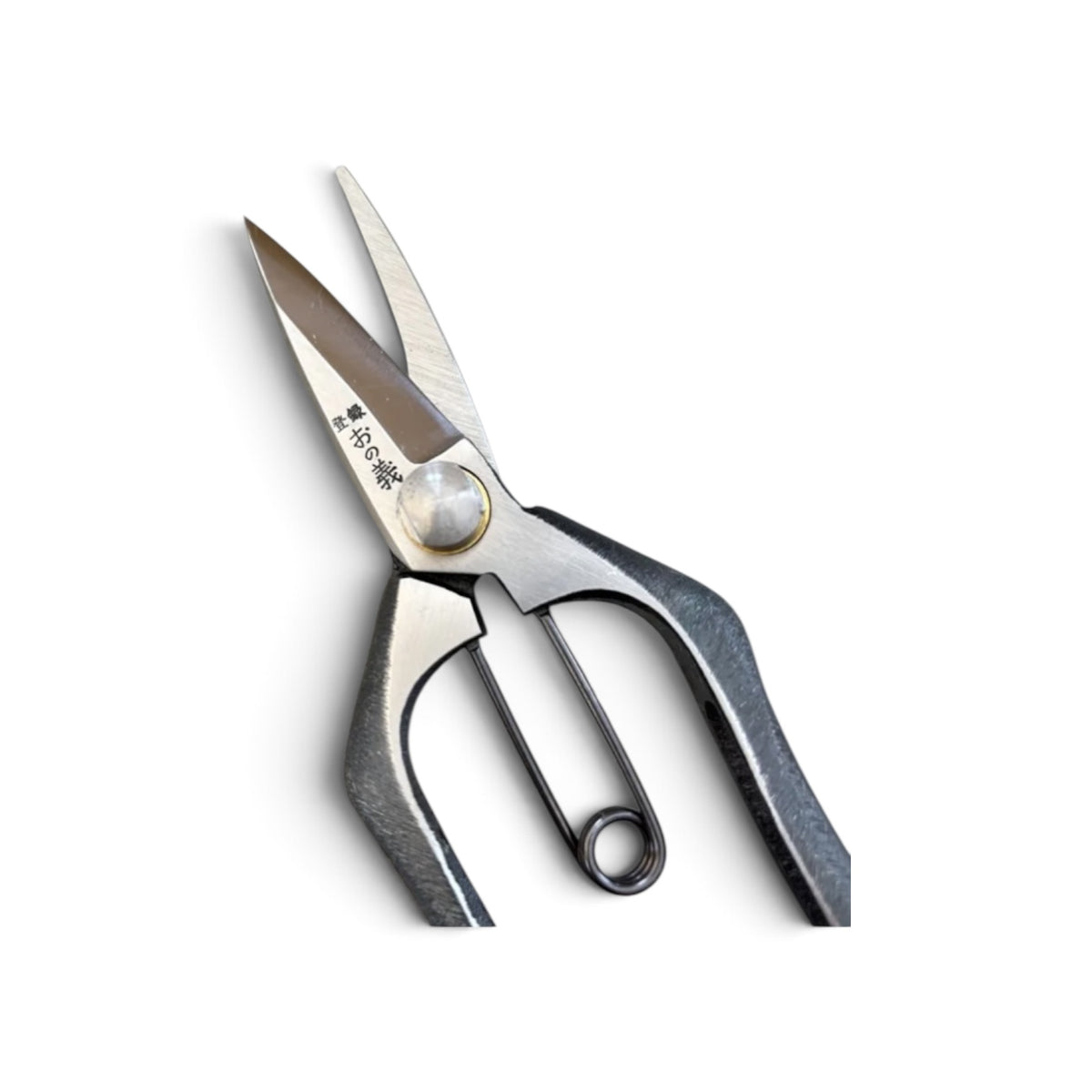 Onoyoshi Hybrid Pruning & Bud Trimming Scissors Total Length & Blade 180mm/62mm Weight: 200g | High Carbon Steel [Traditional Hand Forged from Scratch / Hollow Ground Back  / Twisted Blade / Screw Joint / Bottom Lock]