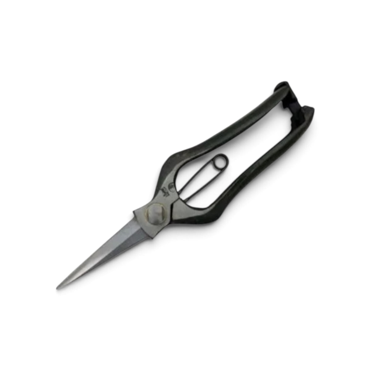Kudo Shears Double-Edged Bud Trimming Scissors Total Length & Blade: 200mm/77mm Weight: 200g | Special Alloy Steel [Traditional Hand-Forged from Scratch / Hollow Ground Back / Twisted Blade / Screw Joint / Bottom Lock / Tough Northern Blade]