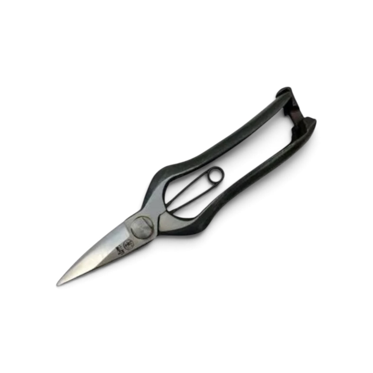 Kudo Shears Hybrid Pruning & Bud Trimming Scissors Total Length & Blade: 180mm/62mm Weight: 190g | Special Grade Alloy Steel [Traditional Hand-Forged from Scratch / Tough Northern Blade / Single-Edged / Hollow Ground Back / Screw Joint / Bottom Lock]