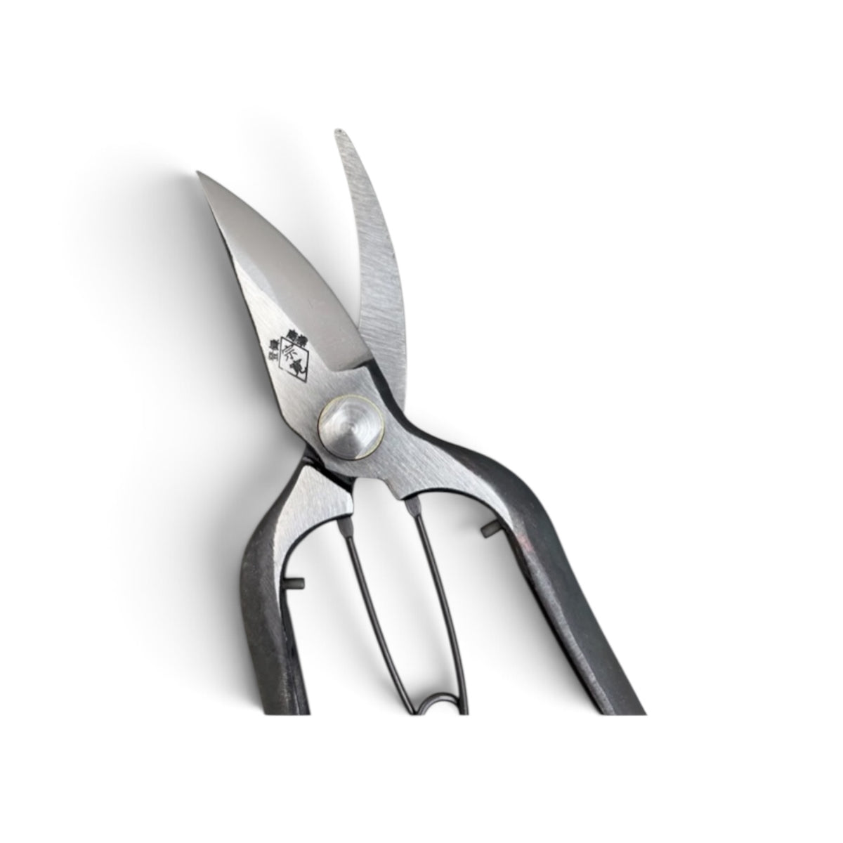 Abukumagawa Sokan Single-Edged Hybrid Pruning & Bud Trimming Scissors Total Length & Blade:190mm/60mm Weight: 195g | High Carbon Steel [Traditional Hand Forged from Scratch /Hollow Ground Back / Twisted Blade / Screw Joint / Bottom Lock]