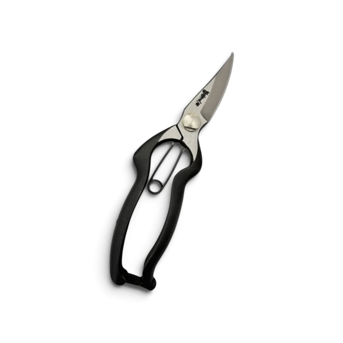 Hidehisa Single Edged Hybrid Pruning & Bud Trimming Scissors Total Length & Blade: 190mm/60mm Weight: 152g High Carbon Steel [Machine-Forged & Hand-Finished / Hollow Ground Back / Twisted Blade / Screw Joint / Ultra Featherweight/  Bottom Lock]