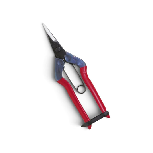 Chikamasa T-500 Featherweight Fruit Thinning & Fine Bud Snips 170mm/35mm Weight: 100g | High Carbon Steel [Sakai Chikamasa Heritage / Ultra-Featherweight 100g / Compact 35mm Pointed Tip / High-Efficiency Harvest & Thinning]
