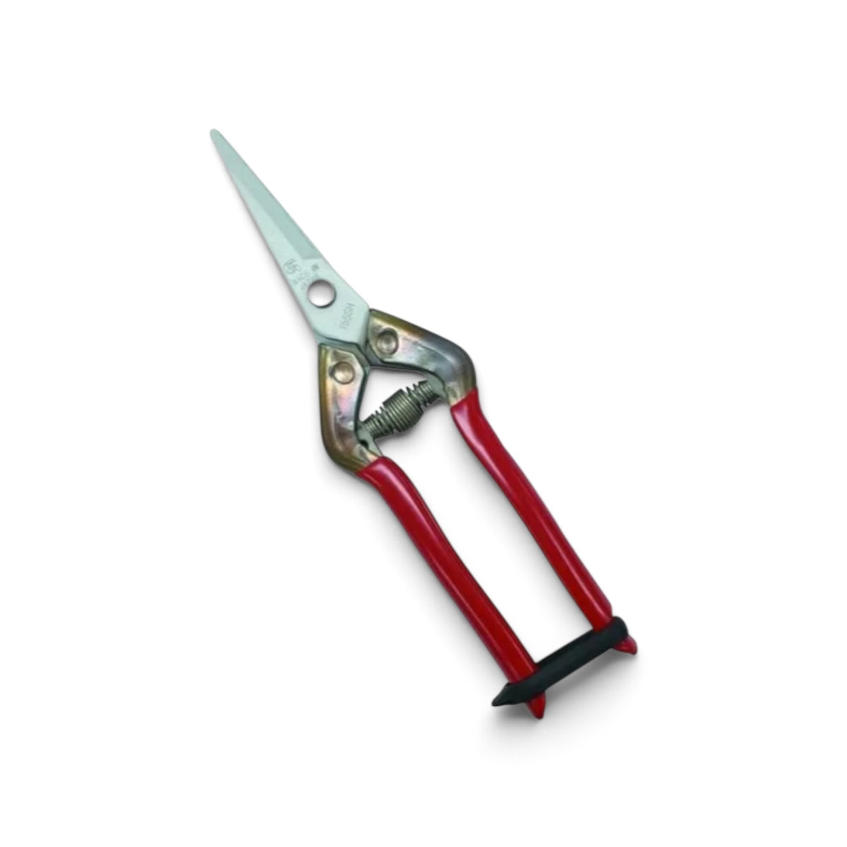 Chikamasa T-55SKF Stainless Steel Antibacterial Fruit & Bud Snips 195mm/48mm Weight: 110g [Sakai Chikamasa Heritage / Antimicrobial Grip Handles / Rust-Resistant Japanese Stainless Steel / Ultra-Lightweight 110g / Extended 48mm Pointed Tip]