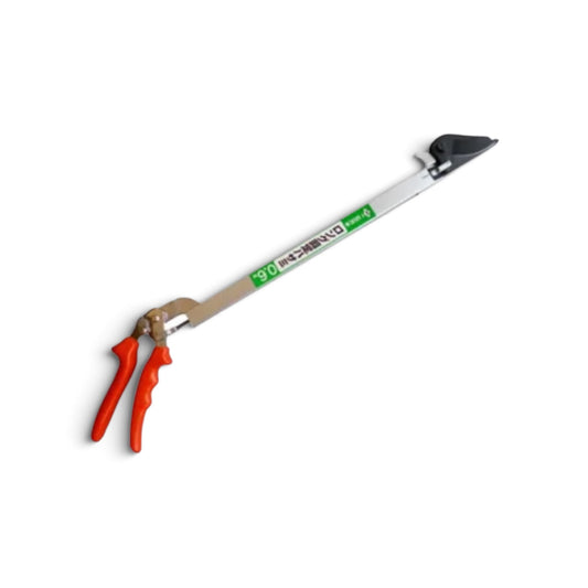 Nishigaki Heavy-Duty Long-Reach Pruner 0.6M (600mm) Max 25mm Capacity / 510g | Teflon Coated Blade [Nishigaki Miki Craftsmanship / Featherweight 510g / Aircraft Aluminum Square Tube / 25mm Raw Wood Cutting Capacity / Friction-Free Teflon Coating]