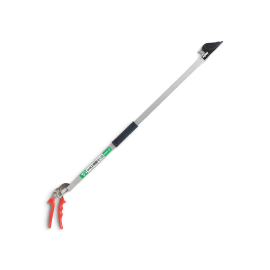 Nishigaki Heavy-Duty Long-Reach Pruner 1.0M (1000mm) Max 25mm Capacity / 690g | Teflon Coated Blade [Nishigaki Miki Craftsmanship / Lightweight 690g / Aircraft Aluminum Square Tube / 25mm Raw Wood Cutting Capacity / Friction-Free Teflon Coating]