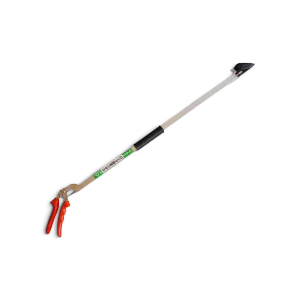 Nishigaki Heavy-Duty Long-Reach Pruner 1.0M (1000mm) Max 25mm Capacity / 690g | Teflon Coated Blade [Nishigaki Miki Craftsmanship / Lightweight 690g / Aircraft Aluminum Square Tube / 25mm Raw Wood Cutting Capacity / Friction-Free Teflon Coating]