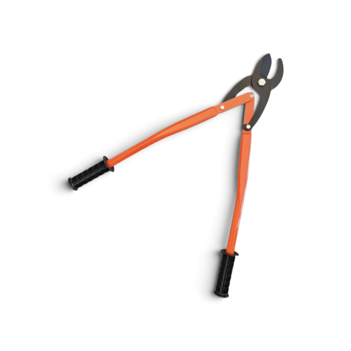 Heavy-Duty Compound Action Root & Thick Branch Shears 650mm / 1610g | High-Carbon SK Steel Blade [Japanese Craftsmanship / Heavy-Duty Compound Action / Kawasaki Steel SK Grade / Root & Heavy Limb Cutter / Maximum Leverage Heavy-Weight Design]