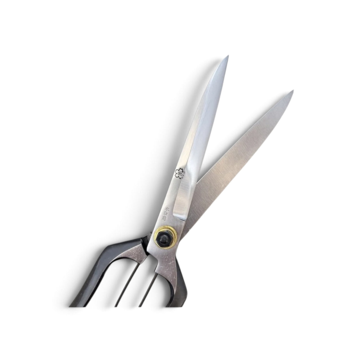SAKURA Slim Single-Handed Hedge Shears 270mm Yasugi Shirogami White Paper Steel / Without Guard [Traditional Hand-Forged from Scratch / Twist Blade / Urasuki Hollow Ground / Screw Joint ]
