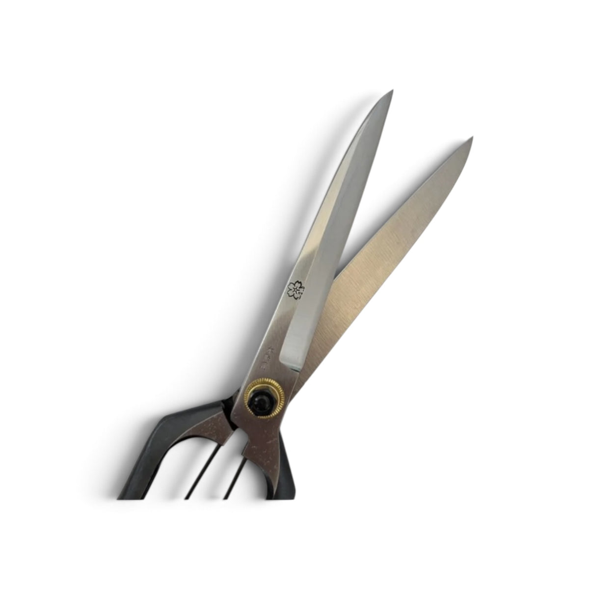 SAKURA Slim Single-Handed Hedge Shears 270mm Yasugi Shirogami White Paper Steel / Without Guard [Traditional Hand-Forged from Scratch / Twist Blade / Urasuki Hollow Ground / Screw Joint ]