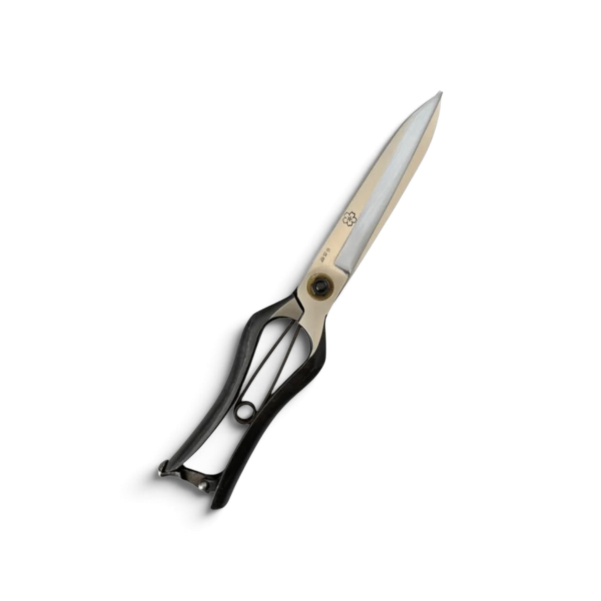 SAKURA Standard Single-Handed Hedge Shears 270mm Yasugi Shirogami White Paper Steel / Without Guard [Traditional Hand-Forged from Scratch / Twist Blade / Urasuki Hollow Ground / Screw Joint ]