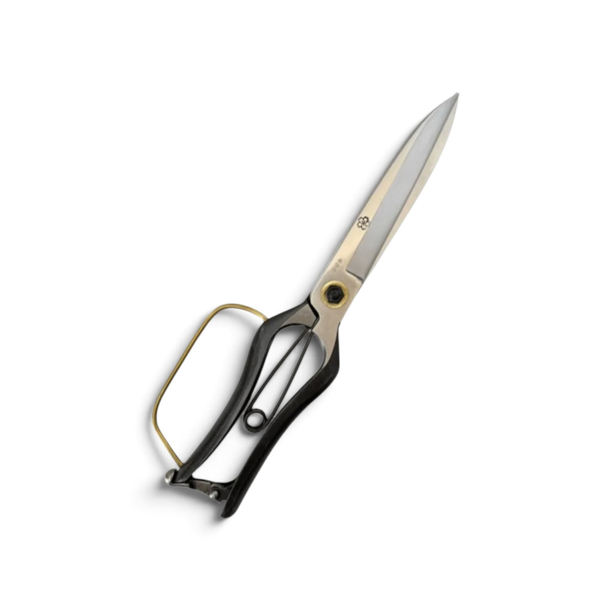 SAKURA Standard Single-Handed Hedge Shears 270mm Yasugi Shirogami White Paper Steel / With Guard [Traditional Hand-Forged from Scratch / Twist Blade / Urasuki Hollow Ground / Screw Joint ]