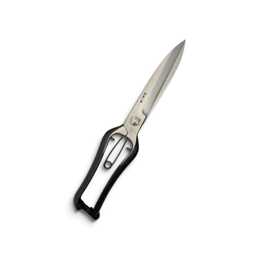 Hasamiya Ichiban Slim Single-Handed Hedge Shears 270mm High-Carbon Steel /   (Ura-Beta) / Without Guard [Traditional Hand-Forged from Scratch / Slim Profile / Screw Joint / High Durability]
