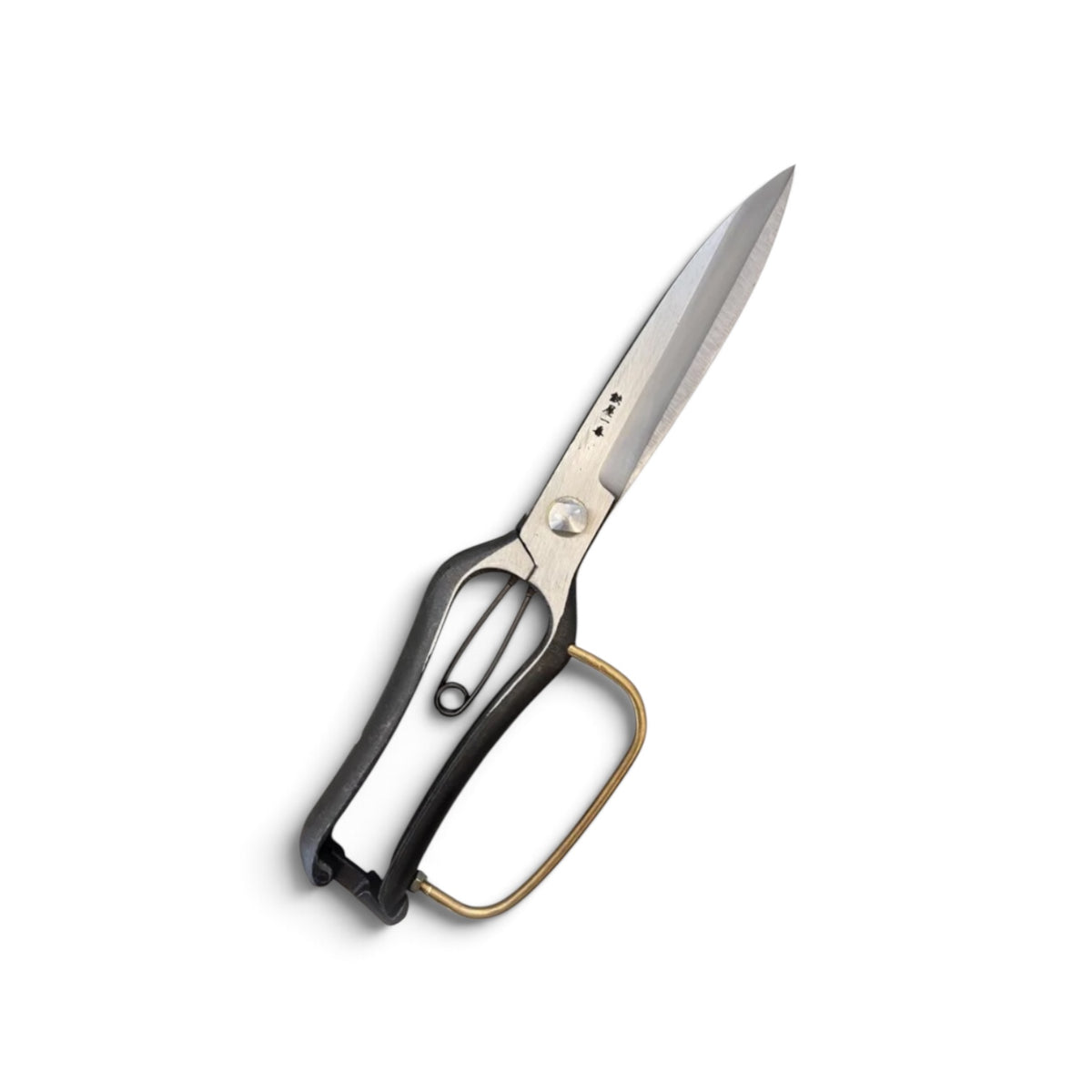 Hasamiya Ichiban Slim Single-Handed Hedge Shears 270mm Yasugi High-Carbon Steel Urasuki Hollow Ground [Traditional Hand-Forged from Scratch / Slim Profile / Urasuki Hollow Ground / Screw Joint / Smooth Engagement / with Guard]