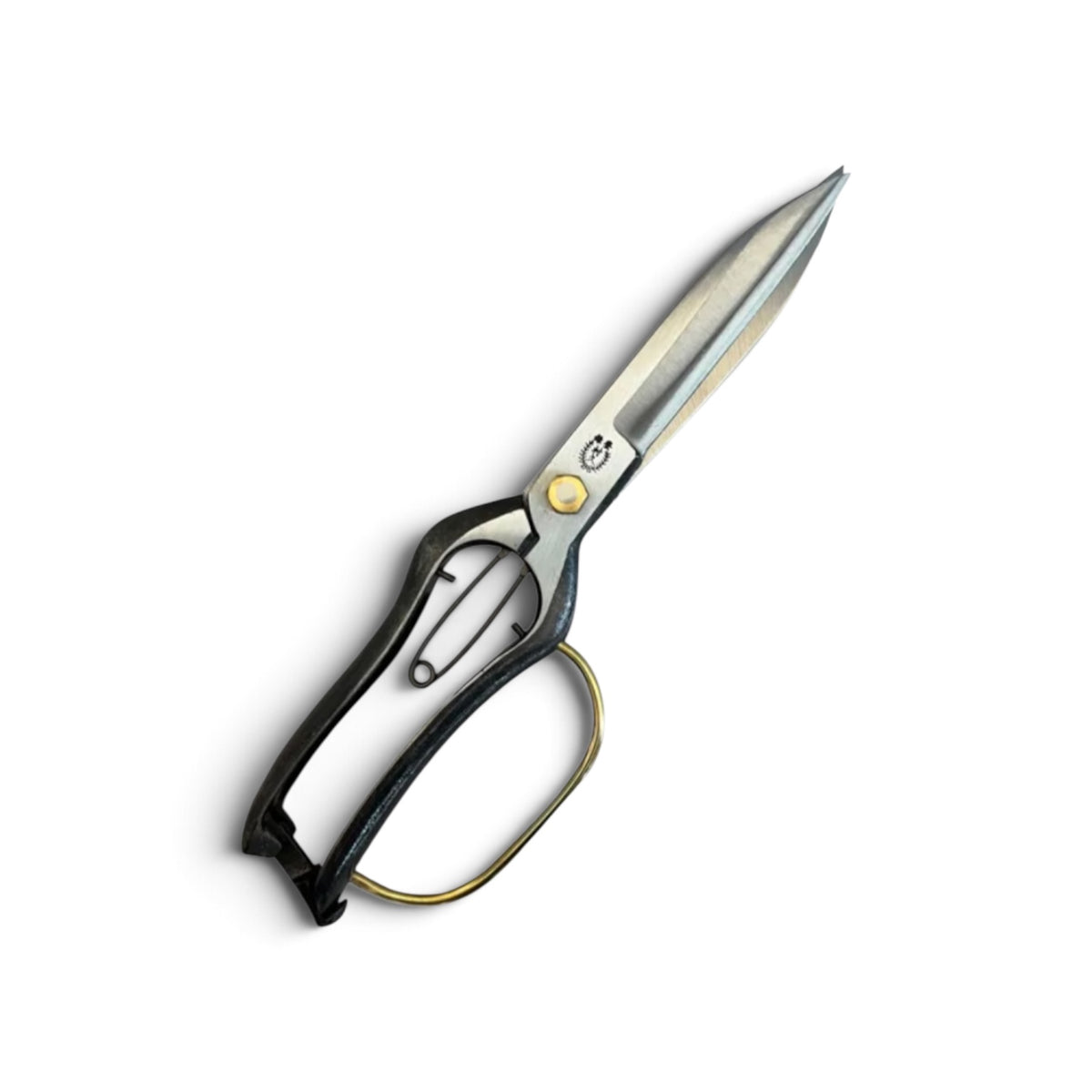 Murahisa Single-Handed Hedge Shears With Guard Total Length & Blade: 270mm / 128mm Yasugi High-Carbon Steel [Traditional Hand-Forged from Scratch / Hollow Ground Back / Screw Joint / Smooth Engagement]