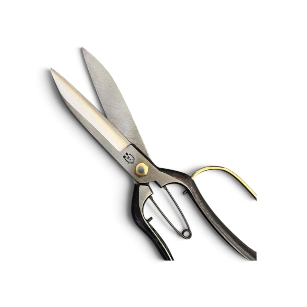 Murahisa Single-Handed Hedge Shears With Guard Total Length & Blade: 270mm / 128mm Yasugi High-Carbon Steel [Traditional Hand-Forged from Scratch / Hollow Ground Back / Screw Joint / Smooth Engagement]