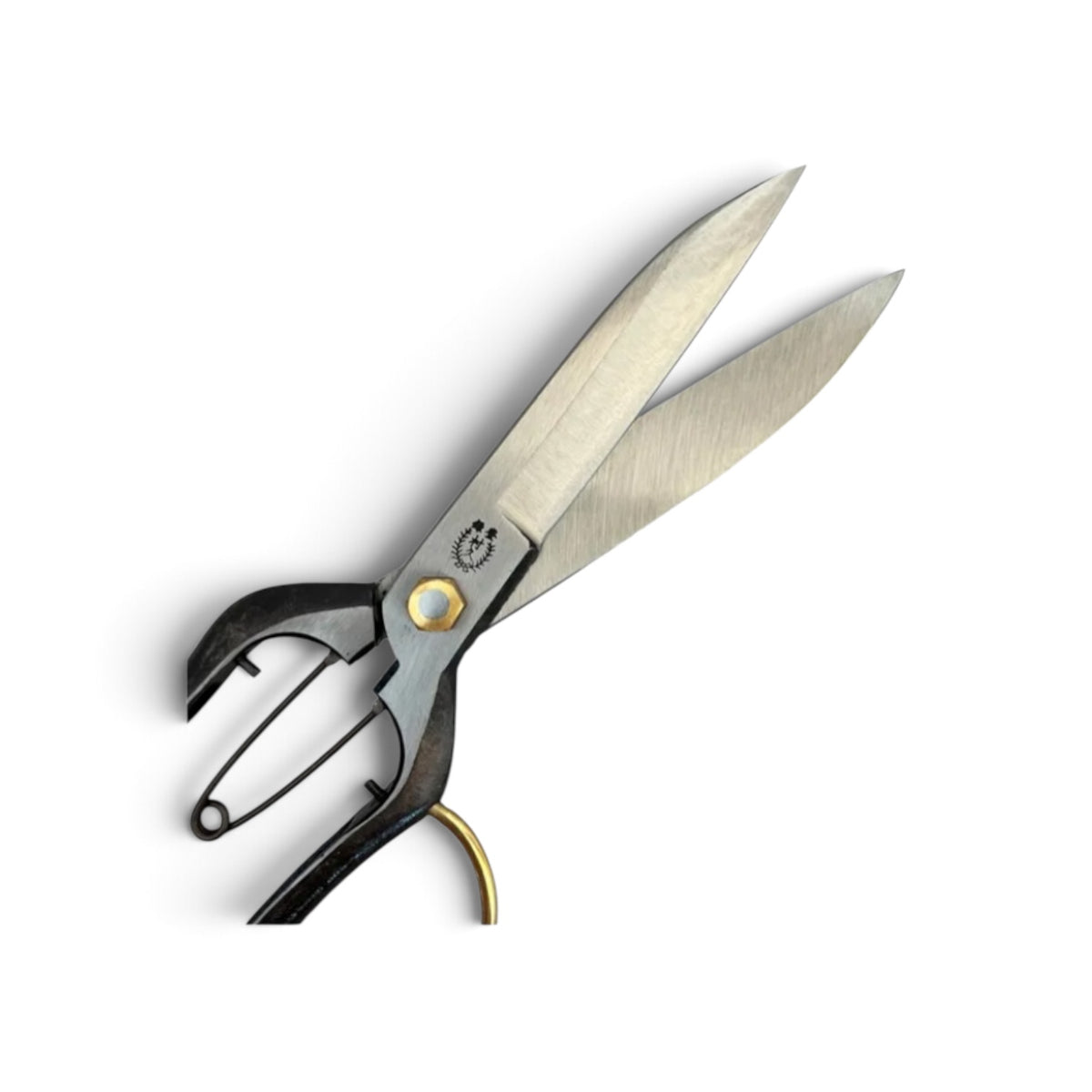 Murahisa Single-Handed Hedge Shears With Guard Total Length & Blade: 270mm / 128mm Yasugi High-Carbon Steel [Traditional Hand-Forged from Scratch / Hollow Ground Back / Screw Joint / Smooth Engagement]