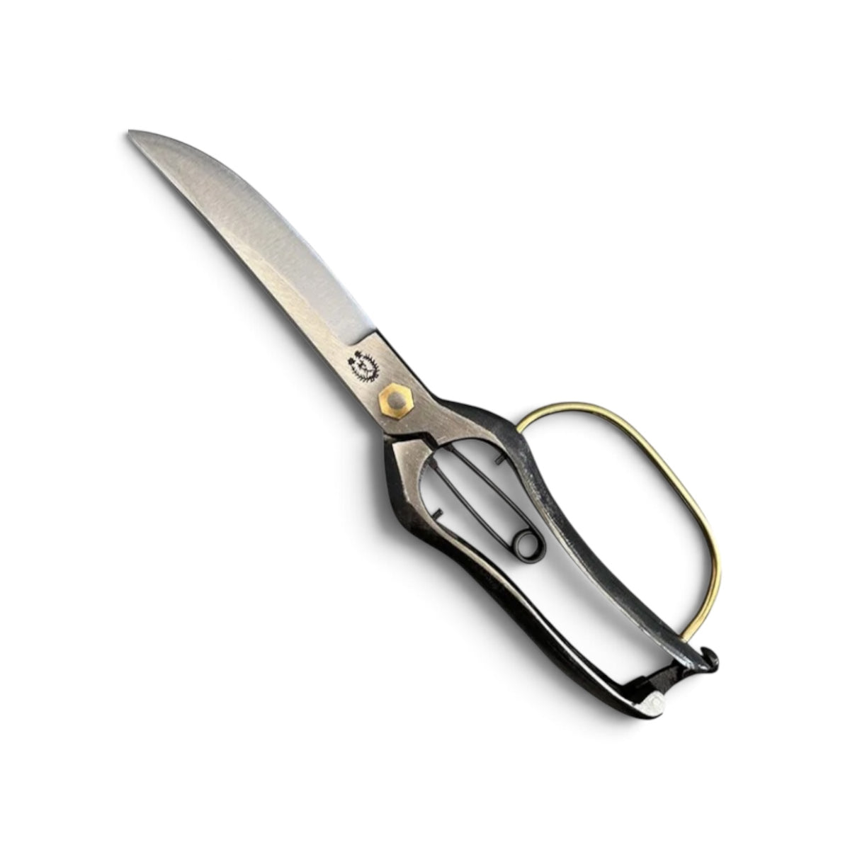 Murahisa Single-Edge Single-Handed Hedge Shears With Guard Total Length & Blade: 270mm / 130mm Yasugi High-Carbon Steel [Traditional Hand-Forged from Scratch / Hollow Ground Back / Screw Joint / Smooth Engagement]