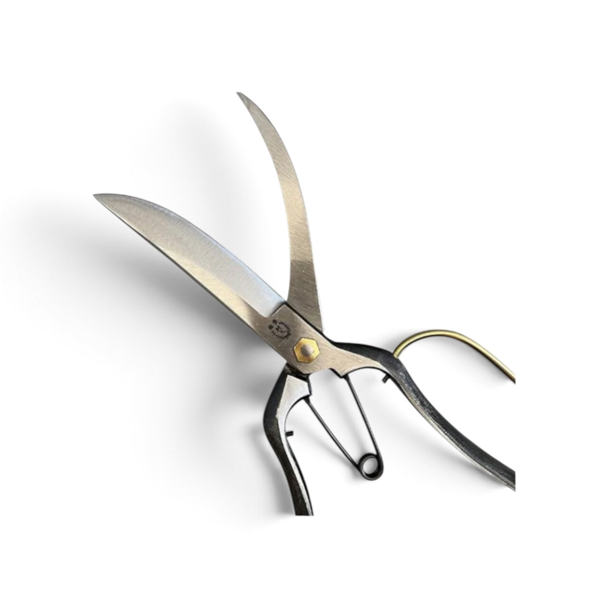 Murahisa Single-Edge Single-Handed Hedge Shears With Guard Total Length & Blade: 270mm / 130mm Yasugi High-Carbon Steel [Traditional Hand-Forged from Scratch / Hollow Ground Back / Screw Joint / Smooth Engagement]