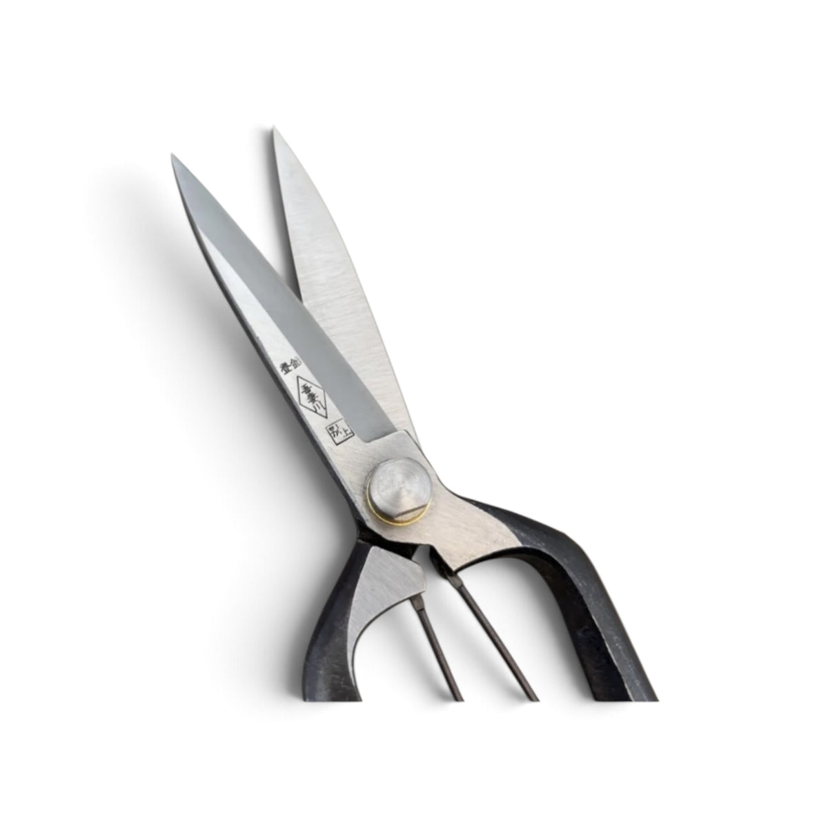 Azumagawa Lightweight Slim Single-Handed Hedge Shears With Guard Total Length & Blade: 230mm / 100mm Yasugi High-Carbon Steel [Traditional Hand-Forged from Scratch / Hollow Ground Back / Screw Joint / Twist Blade / Smooth Engagement]