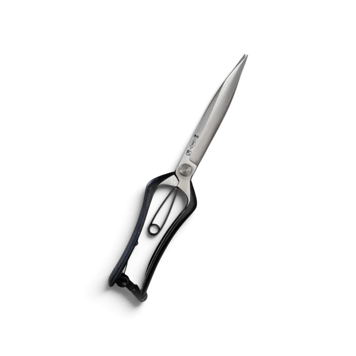 Azumagawa Lightweight Slim Single-Handed Hedge Shears Without Guard Total Length & Blade: 255mm / 127mm Yasugi High-Carbon Steel [Traditional Hand-Forged from Scratch / Hollow Ground Back / Screw Joint / Twist Blade / Smooth Engagement]