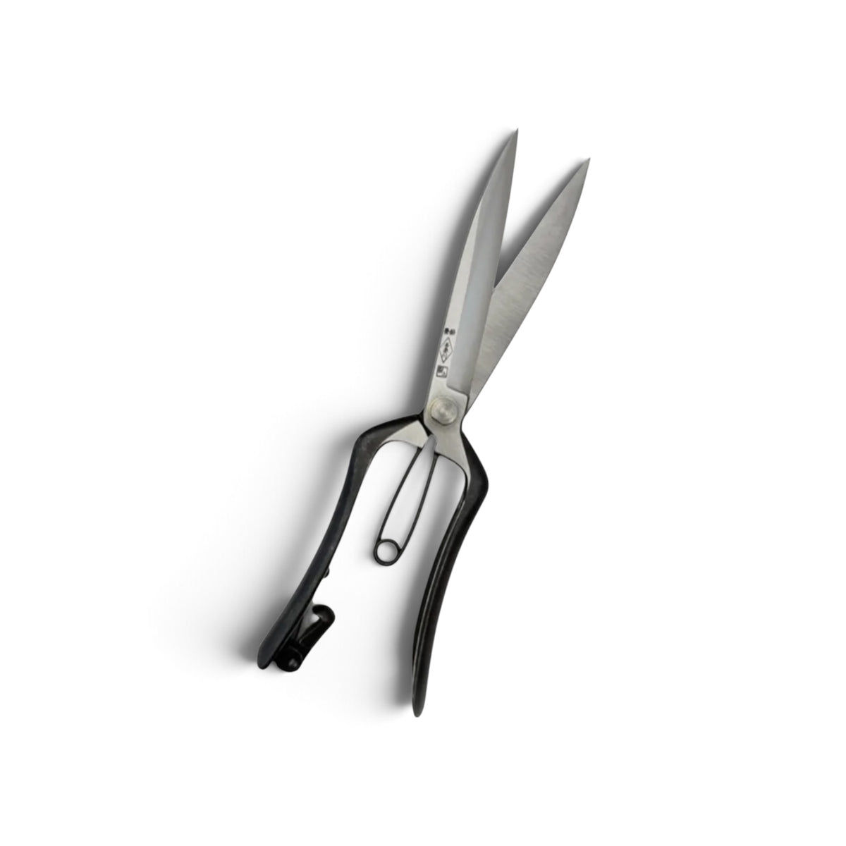 Azumagawa Lightweight Slim Single-Handed Hedge Shears Without Guard Total Length & Blade: 255mm / 127mm Yasugi High-Carbon Steel [Traditional Hand-Forged from Scratch / Hollow Ground Back / Screw Joint / Twist Blade / Smooth Engagement]