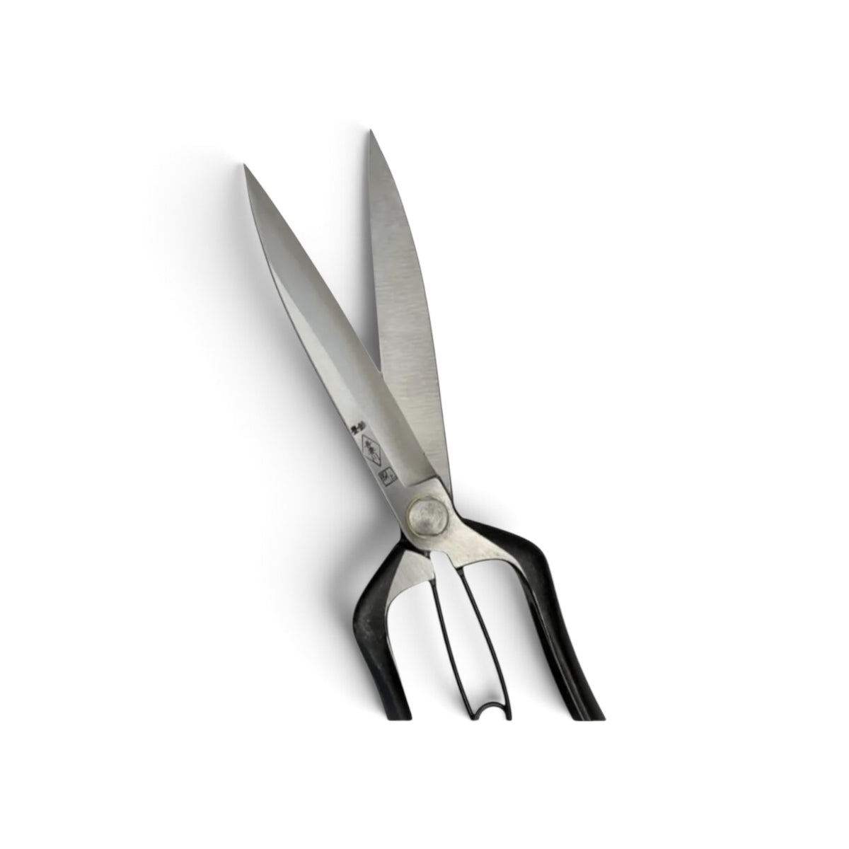 Azumagawa Lightweight Slim Single-Handed Hedge Shears Without Guard Total Length & Blade: 255mm / 127mm Yasugi High-Carbon Steel [Traditional Hand-Forged from Scratch / Hollow Ground Back / Screw Joint / Twist Blade / Smooth Engagement]