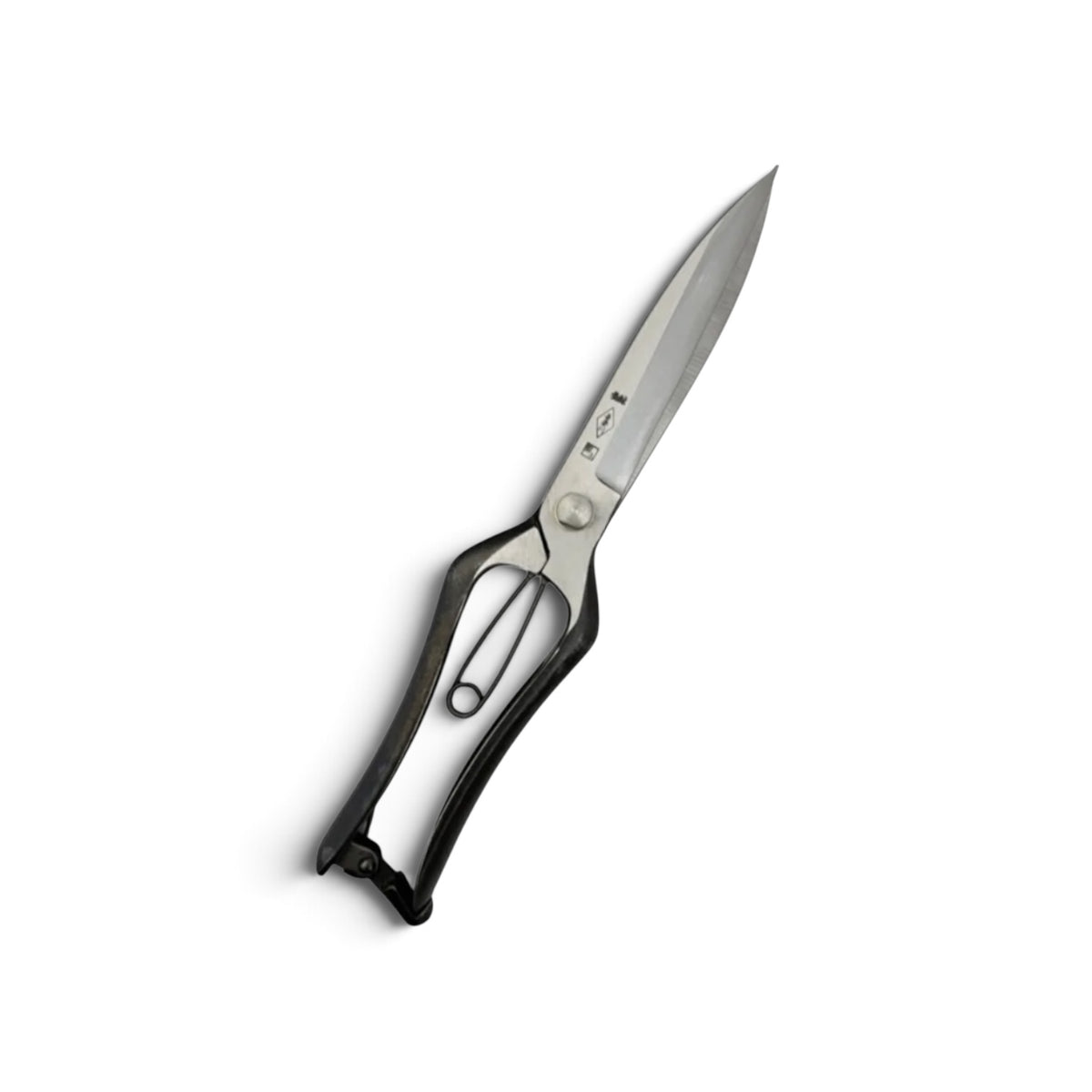 Azumagawa Lightweight Slim Single-Handed Hedge Shears Without Guard Total Length & Blade: 255mm / 127mm Yasugi High-Carbon Steel [Traditional Hand-Forged from Scratch / Hollow Ground Back / Screw Joint / Twist Blade / Smooth Engagement]