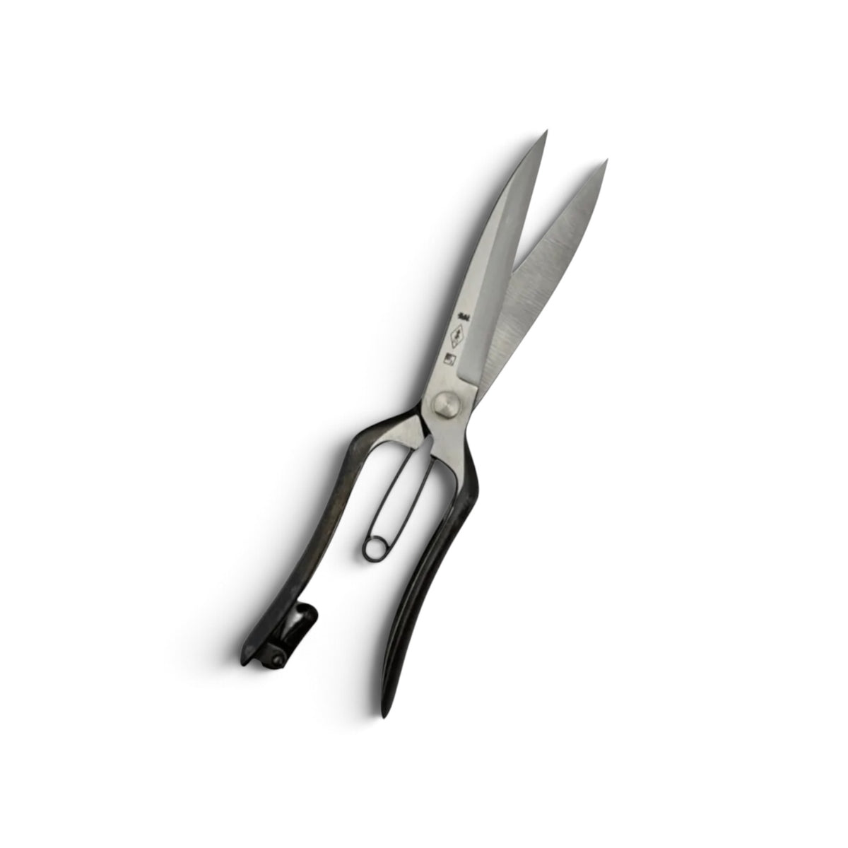 Azumagawa Lightweight Slim Single-Handed Hedge Shears Without Guard Total Length & Blade: 255mm / 127mm Yasugi High-Carbon Steel [Traditional Hand-Forged from Scratch / Hollow Ground Back / Screw Joint / Twist Blade / Smooth Engagement]