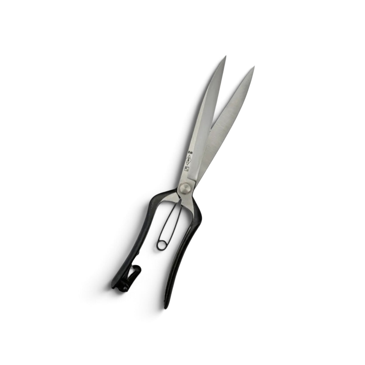 Azumagawa Lightweight Slim Single-Handed Hedge Shears Without Guard Total Length & Blade: 280mm / 152mm Yasugi High-Carbon Steel [Traditional Hand-Forged from Scratch / Hollow Ground Back / Screw Joint / Twist Blade / Smooth Engagement]
