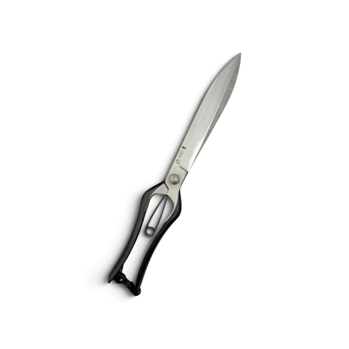 Azumagawa Single-Handed Hedge Shears Without Guard Total Length & Blade: 320mm / 173mm Yasugi High-Carbon Steel [Traditional Hand-Forged from Scratch / Hollow Ground Back / Screw Joint / Twist Blade / Smooth Engagement]